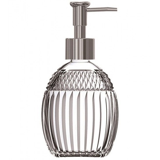 Porta Sabonete Liquido 425ml de Vidro Casual